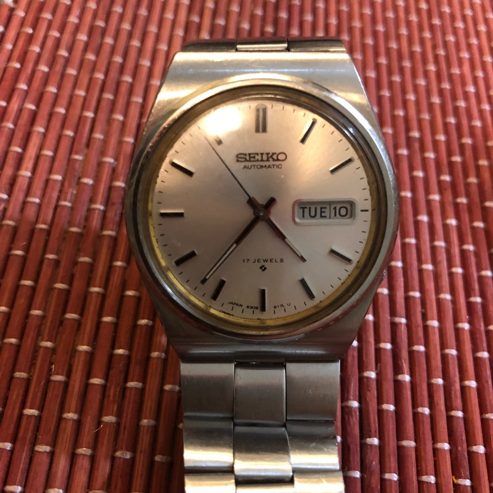 Seiko vintage men’s watch 39mm
